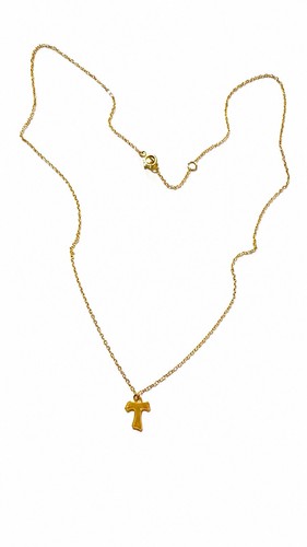 Collana con croce tao 45cm - collana,