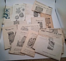 Lotto 28 modelli uncinetto