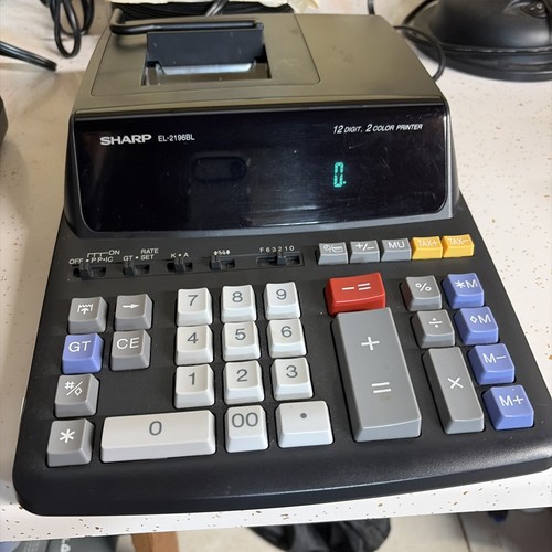 Sharp 2196bl calcolatrice - el-2196bl,