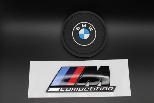Adesivo emblema bmw - emblema, m