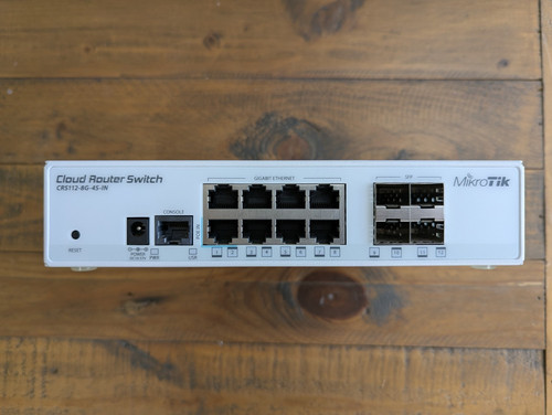 Mikrotik ethernet smart switch - smart,