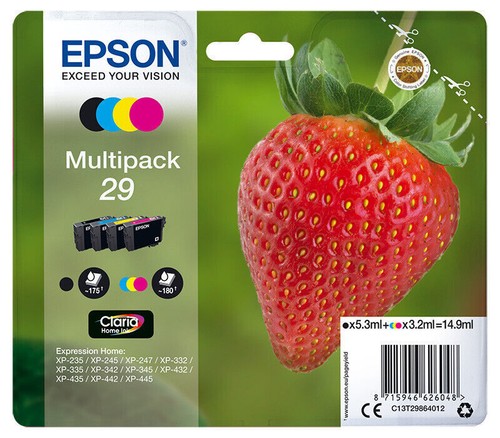 Epson cartucce inchiostro - 4x,