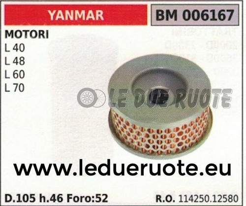 11425012580 filtro aria - 11425012580,