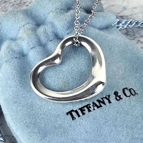 Collana grande cuore aperto