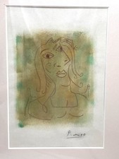 Pablo Picasso Signed