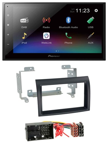 Pioneer usb bluetooth - dab, 2din