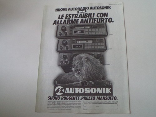 Advertising pubblicità 1986 - advertising,