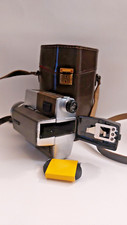 1970 Kodak XL55  movie camera  Super 8 Vintage con custodia come nuova! Made USA