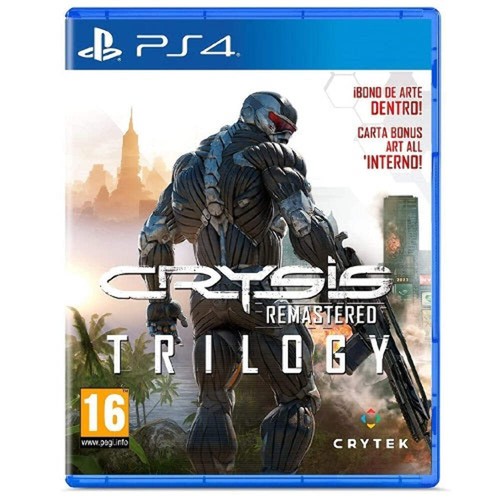 Crysis remastered trilogy ps4 - remastered,