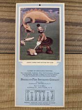 Calendario 1930 Brooklyn Fire