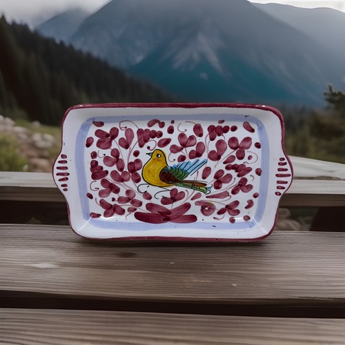 Vassoio ceramica italiana - in,