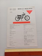 Muller 50 Zundapp Regolarità 1971 depliant italiano originale
