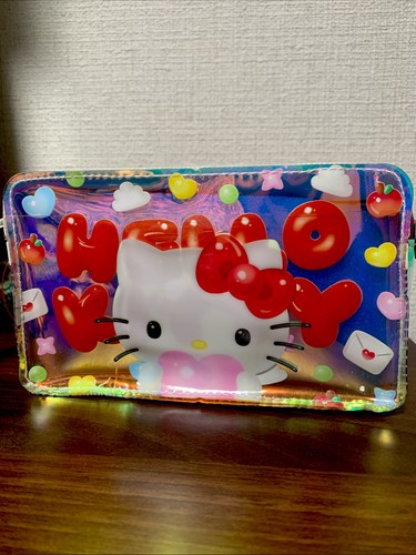 Mini borsa olografica hello - borsa,