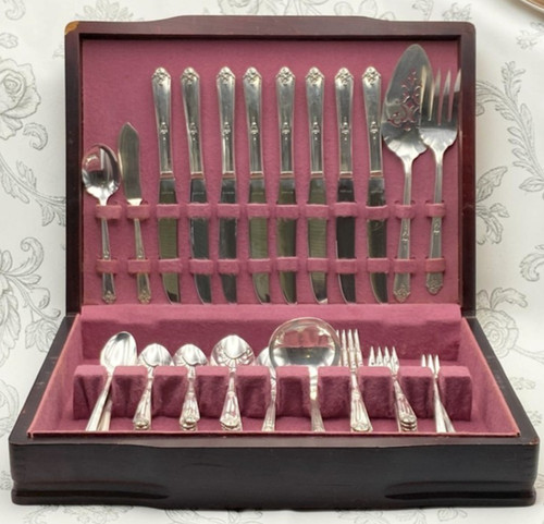 1948 tudor silverplate oneida - tudor,