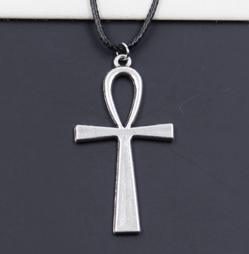 Egyptian ankh cross pendant - egyptian,