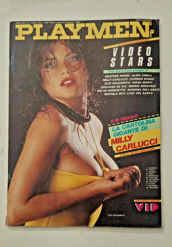 Playmen italia milly carlucci - playmen,