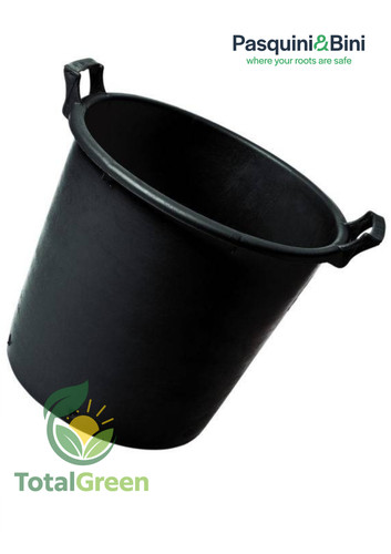 Vaso plastica robusta raccolta