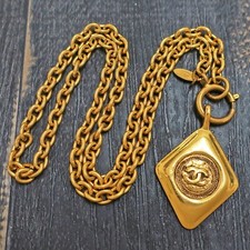 CHANEL Placcato Oro CC Logos