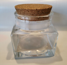 Vaso in pesante vetro con