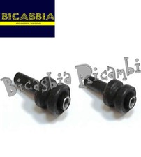 2140 - 2 SUPPORTI TAMPONE MOTORE SILENT BLOCK VESPA PX PE 200 - ARCOBALENO