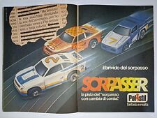 POLISTIL SORPASSER SORPASSO PISTA Pubblicità Advertising Werbung Publicitè1978