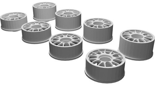 Set cerchi stile bbs per - cerchi,