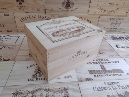 Cassetta porta vino legno - in, ~