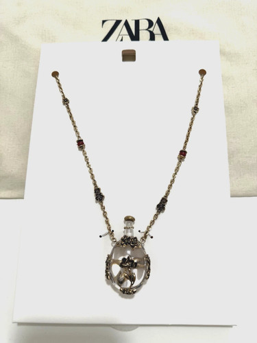 Zara collana metallo con - in,