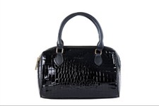 Ecopelle Borsa Bauletto Morbido Nero Donna  Pierre Cardin 