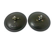 Coppia di specchietti retrovisori a braccio regolabile Jeep Willys vintage verdi | adatti per