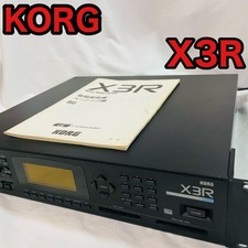 Tastiera sintetizzatore modulo audio KORG X3R utilizzata con manuale cavo di ...