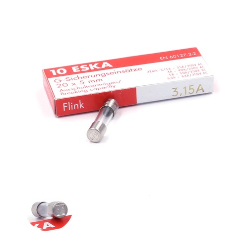 Fusible verre 5x20 rapide - verre,