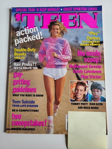 Vintage teen magazine april - vintage,