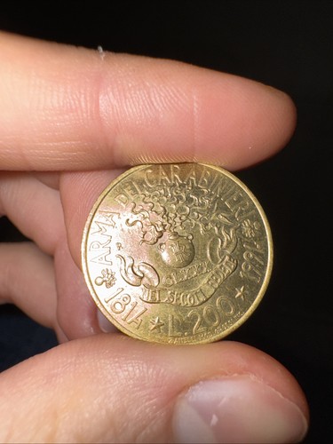 200 lire arma - dei, carabinieri