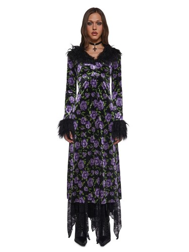 Maxi abito gotico - , betsey