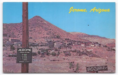 Cartolina jerome arizona - arizona, ghost