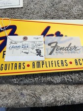 Custodia etichetta ispezione Fender vintage anni 70 Candy chitarra elettrica