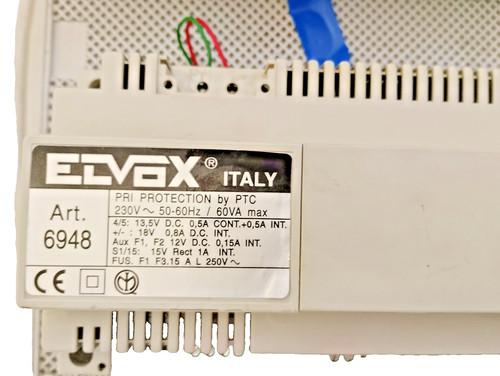 Alimentatore citofonico elvox - alimentatore,