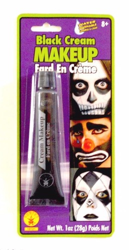 Costume trucco crema - , nera