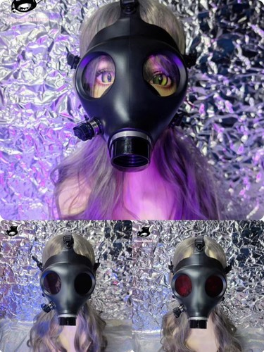 Maschera antigas gomma