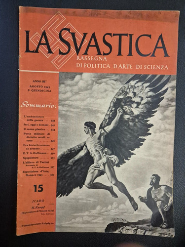 Giornale svastica rassegna - la,