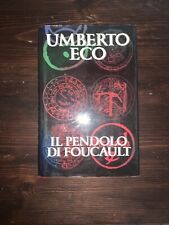 Il Pendolo Di Foucault Umberto Eco 1990 2 Edizione Raro Euroclub
