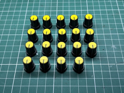 Manopola nero giallo - nero/giallo, |