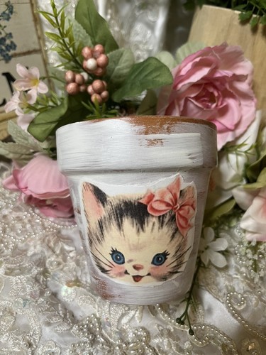 Casetta shabby retrò - retrò, gattino