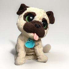 Robot giocattolo interattivo FurReal Friends JJ My Jumpin' Pug Puppy Dog TESTATO funziona!