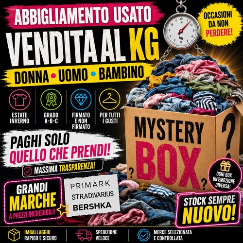 Mystery box abbigliamento - mystery,