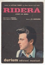 Spartito LITTLE TONY Riderà -