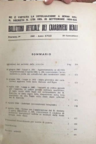 Bollettino ufficiale dei - bollettino,