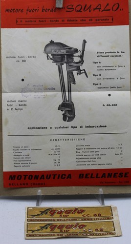 Depliant motore fuori bordo - motore,