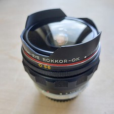 Minolta MC Fish Eye Rokkor-OK 16 mm F/2.8 obiettivo grandangolare, attacco MD